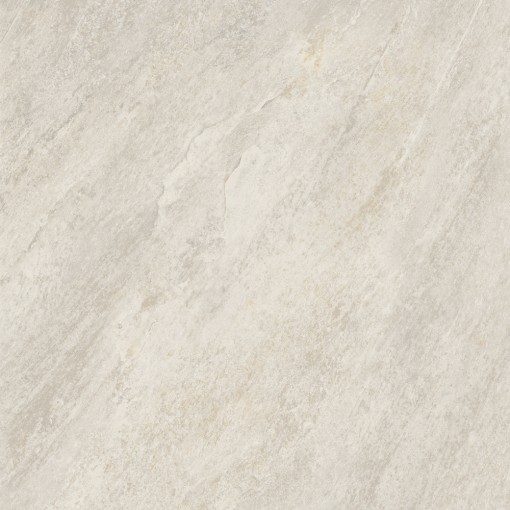 Płytka gresowa imitująca kamień, w kolorze białym, matowa powierzchnia Caesar Quartz Essence Flake Matt 60x60