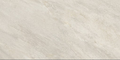 Płytka gresowa imitująca kamień, w kolorze białym, strukturalna powierzchnia Caesar Quartz Essence Flake Grip 60x120