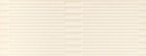 Pamesa Rlv. Irida Cream Matt 30x90 ścienne płytki imitujące ryflowany beton w beżowym odcieniu