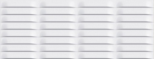 Płytka ścienna, dekoracyjna w białym kolorze, wykończenie powierzchni matowe, strukturalne, Pamesa Rlv. Ghat Snow Matt 30x90