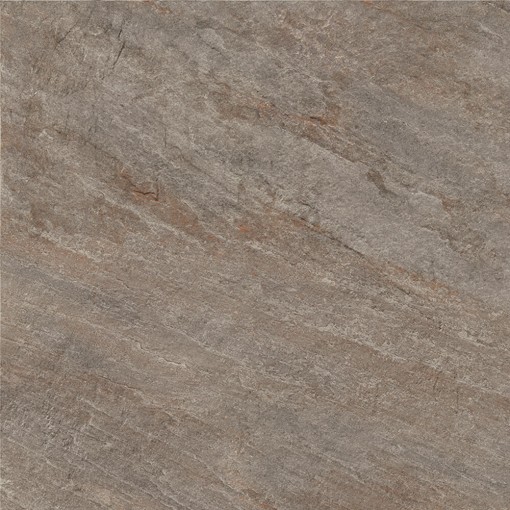 Płytka gresowa imitująca kamień, w kolorze brązowym z szarymi tonami, matowa powierzchnia Caesar Quartz Essence Wild Matt 60x60
