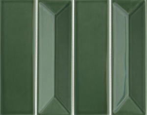 Lantic Colonial Bruma Green 20x25,5 100347818 szklana mozaika dekoracyjna w zielonym odcieniu