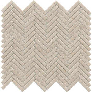 Lantic Colonial Herringbone Dorcia Marfil 26x28 100351895 beżowa mozaika dekoracyjna imitująca kamień