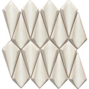 Lantic Colonial Tusk Pearl 31x31,5 100363574 hiszpańska dekoracyjna szklana mozaika w perłowym odcieniu