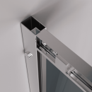Kabina prysznicowa Ideal Chrom 80x80 półokrągła narożna