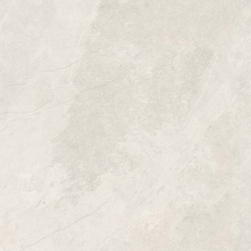 Płytka gresowa imitująca kamień, w kolorze jasnoszarym, matowa powierzchnia Caesar Slab2 Ice Matt 80x80