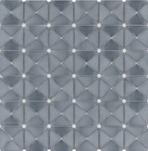 Lantic Colonial Chester Sapphire 30x30 100380662 metalowa mozaika dekoracyjna w niebieskim odcieniu