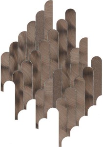 Lantic Colonial Digit Copper 24,7x27,7 100363493 metalowa mozaika ścienna w brązowym odcieniu