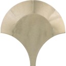 Mozaika ścienna, dekoracyjna imitująca metal w złotym kolorze, w kształcie łuski, Lantic Colonial Gravity Aluminium Torya Gold 20x11 100363577