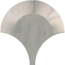 Mozaika ścienna, imitująca metal w srebrnym odcieniu w kształcie łuski, Lantic Colonial Gravity Aluminium Torya Metal 20x11 100363578