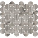 Mozaika ścienna, dekoracyjna imitująca metal w srebrnym odcieniu, Lantic Colonial Sphere Metal 29,3x34,2 100347819