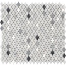 Mozaika dekoracyjna, imitująca kamień w szarym odcieniu, wykończenie powierzchni matowe, Lantic Colonial Gem Greys 28,9x30,8 100347808