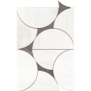 Mozaika dekoracyjna imitująca kamień w jasnym odcieniu, Lantic Colonial Loop White Dark 20,3x30 100363524