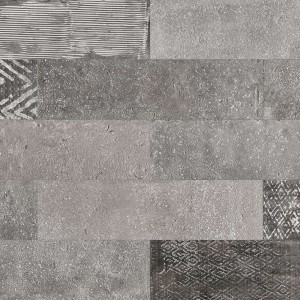 Lantic Colonial Arezzo Grey 8x30 100321903 płytka cegiełka imitująca kamień pochodzenia hiszpańskiego w szarym odcieniu