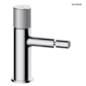 Oltens Hamnes bateria bidetowa stojąca chromowana minimalistyczna 31305100