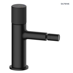 Oltens Hamnes bateria bidetowa stojąca czarna minimalistyczna 31305300