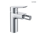 Minimalistyczna chromowana stojąca bateria bidetowa Oltens Vernal 31304100