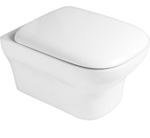 Oltens Gulfoss miska WC wisząca biała Wisząca Miska WC w stylowym białym wykończeniu 42103000