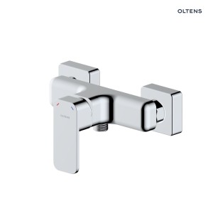 Oltens Hadsel bateria prysznicowa naścienna chromowana minimalistyczna 33006100