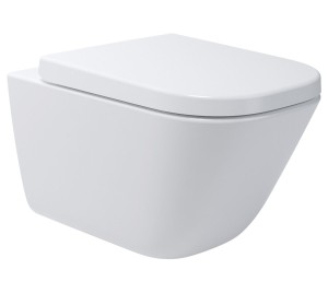 Oltens Hadsel miska WC wisząca biała Stylowa miska WC utrzymana w klasycznej bieli 42039000
