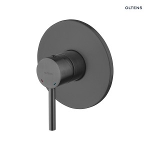 Oltens Molle bateria prysznicowa podtynkowa grafitowa nowoczesna 33100400