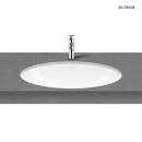 Umywalka podblatowa owalna Oltens Gapa 61x41 cm w kolorze klasycznej bieli 40105000