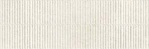 Marazzi Room Wall 3D Match Bianco 30x90 MP6D biała strukturalna płytka ścienna kamienna