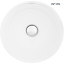 Umywalka - okrągła misa Oltens Jagala 32x32 cm biała nablatowa z powłoką SmartClean 40817000