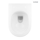 Oltens Hamnes miska WC wisząca PureRim z powłoką SmartClean 42514000