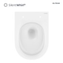 Oltens Hamnes Kort Stille designerska miska WC wisząca PureRim z powłoką SmartClean w białym kolorze 42526000