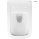 Oltens Ribe designerska miska WC wisząca PureRim z biała 42011000