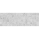 Płytka ścienna imitująca kamień w kolorze szarym, matowa, strukturalna powierzchnia Porcelanosa Mosaico Rodano Acero 33,3x100 100291975