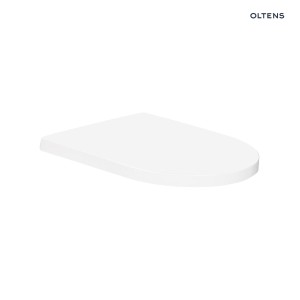 Oltens Jog Kort stylowa deska sedesowa wolnoopadająca biała 45115000