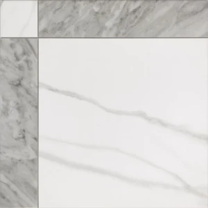 Realonda Grace Bardiglio 44x44 szaro biały marmur z nutką dekadencji