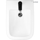 Oltens Vernal bidet ceramiczny wiszący z powłoką SmartClean w klasycznej bieli 46502000 Stylowy, biały bidet montowany na stelażu podtynkowym. Brak baterii w zestawie