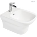Oltens Gulfoss stylowy bidet wiszący w białym kolorze 46003000 Podwieszany bidet ceramiczny w klasycznej bieli. Brak baterii w zestawie