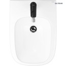 Oltens Gulfoss stylowy bidet wiszący w białym kolorze 46003000 Podwieszany bidet ceramiczny w klasycznej bieli. Brak baterii w zestawie