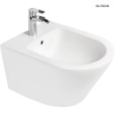 Oltens Jog podwieszany bidet ceramiczny w bieli 46001000 Stylowy, biały bidet montowany na stelażu podtynkowym. Brak baterii w zestawie