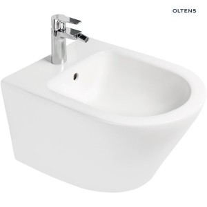 Oltens Jog podwieszany bidet ceramiczny w bieli 46001000