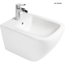 Oltens Vernal Nowoczesny podwieszany bidet w białym kolorze 46002000 Stylowy, biały bidet montowany na stelażu podtynkowym. Brak baterii w zestawie