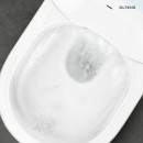 Oltens SmartFrisk miska WC wisząca myjąca z powłoką SmartClean z deską biała 42038000 Miska WC montowana na stelażu z funkcją higieny intymnej