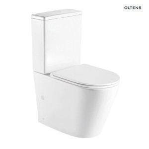 Oltens Jog Stille kompakt miska WC spłukiwanie wirowe biały 44000000