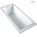 Oltens Langfoss komfortowa wanna prostokątna 140x70 cm akrylowa w białym połysku 10001000 Zapewnia trwałość, estetykę i wygodę codziennego użytkowania