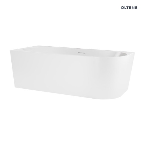 Oltens Delva duża wanna wolnostojąca 170x80 cm narożna lewa w białym kolorze 11000000