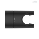 Oltens Driva EasyClick (S) Gide nowoczesny komplet prysznicowy wykonany w czarnym macie 36008300 - uchwyt punktowy