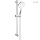 Oltens Driva EasyClick Alling 60 zestaw prysznicowy chrom/biały 36001110