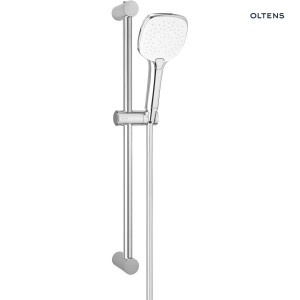 Oltens Driva EasyClick (S) Alling 60 prysznicowy z białymi elementami i chromowanym wykończeniem 36002110