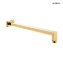 Oltens zestaw Gota bateria podtynkowa z deszczownicą 22 cm Atran i kompletem prysznicowym Sog w złotym połysku 36616800 - ramię deszczownicy