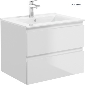 Oltens Vernal umywalka 60x46 meblowa prostokątna biała 41205000