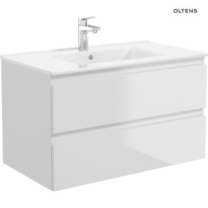 Oltens Vernal umywalka 80x46 biała meblowa prostokątna 41206000